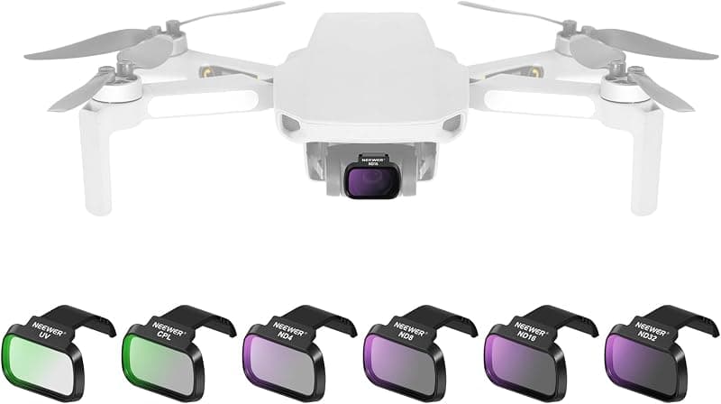 NEEWER — Pack de 6 filtres ND/UV/CPL compatibles DJI Mini 4K, Mini 2, Mavic, SE