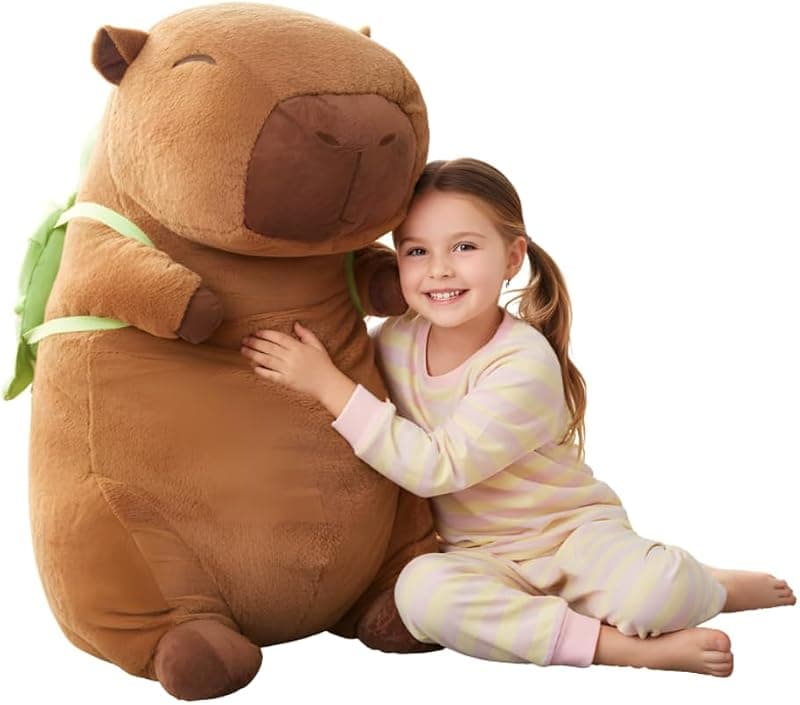 Capybara — Peluche géante XXL (100 cm)