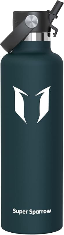 Super Sparrow — Gourde Isotherme Sport Couvercle à Paille