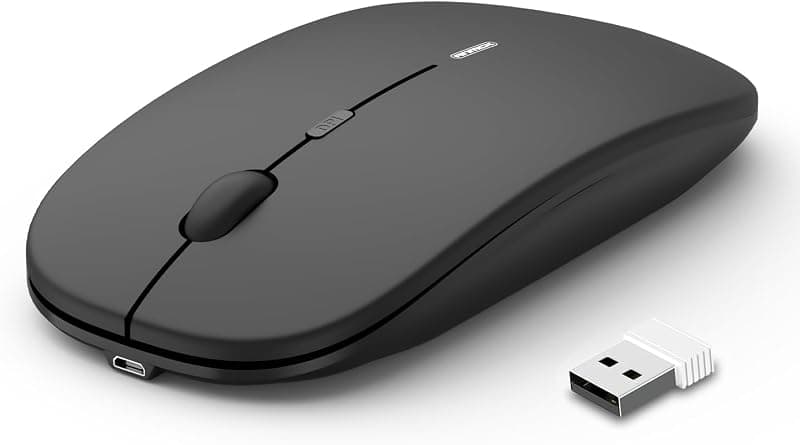 Souris Sans Fil Silencieuse et Rechargeable