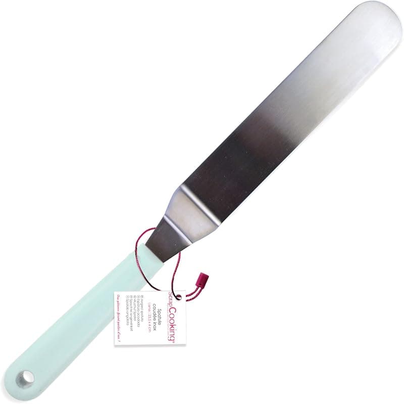 Scrap Cooking — Grande Spatule Coudée Inox 35 cm