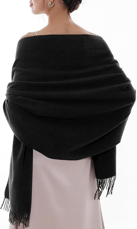 Écharpe Pashmina — Châle Douillet Grande Taille Femme