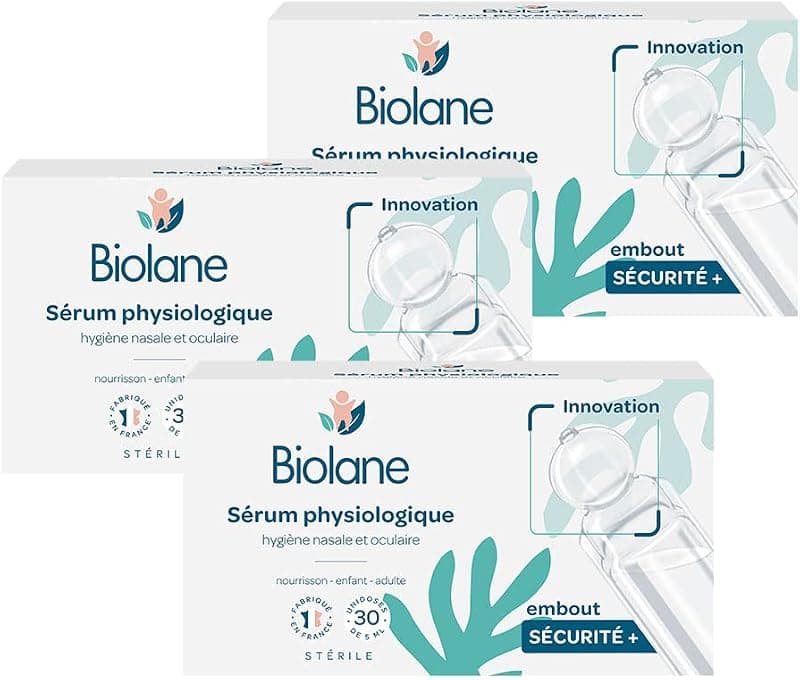 Biolane — Sérum Physiologique Bébé Embout Rond
