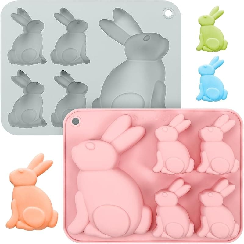 Moule en silicone lapin de Pâques
