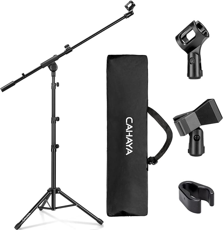CAHAYA — Pied de Micro 2 en 1 Réglable et Pliable