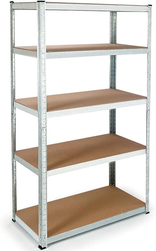 Étagère modulable métal 5 plateaux