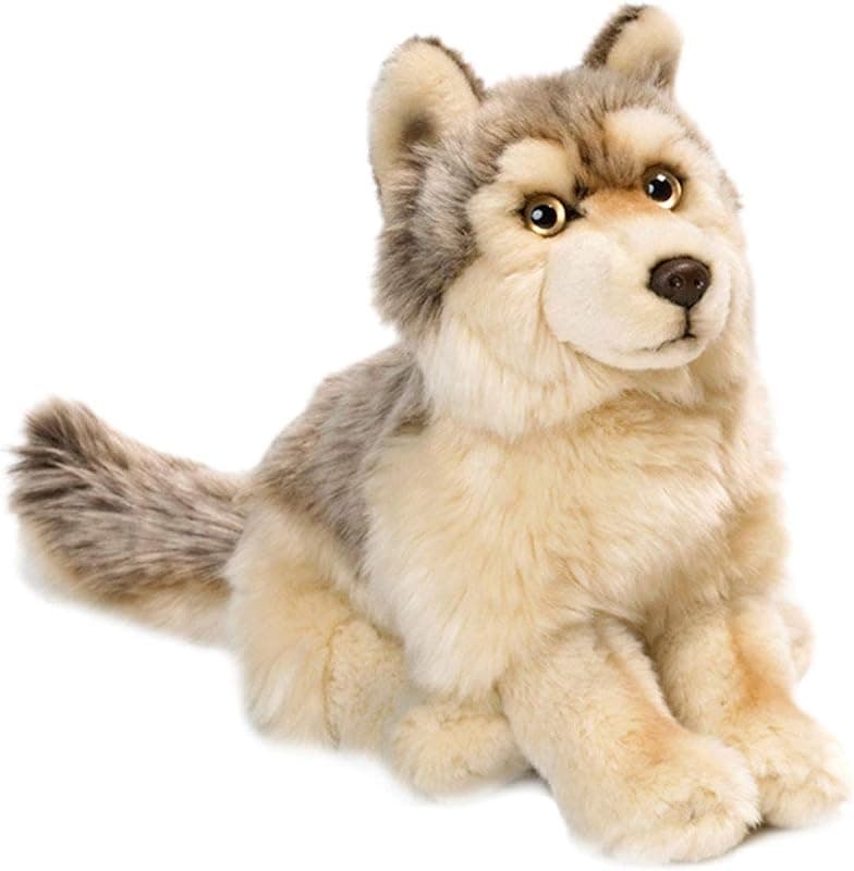 WWF — Peluche Loup Réaliste