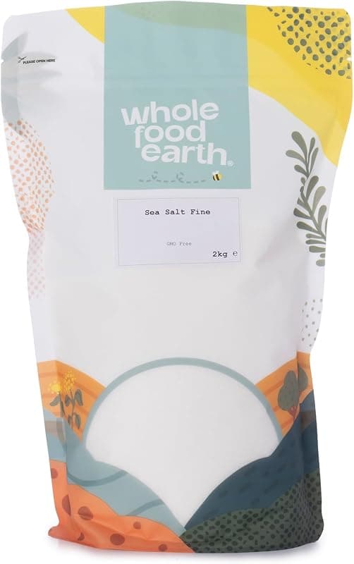 Wholefood Earth — Sel de Mer Fin Non Iodé Naturel Minéralisé