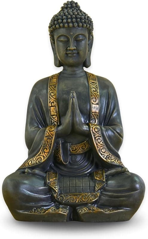 Zen Light — Grande Statue Bouddha Zen 38 cm