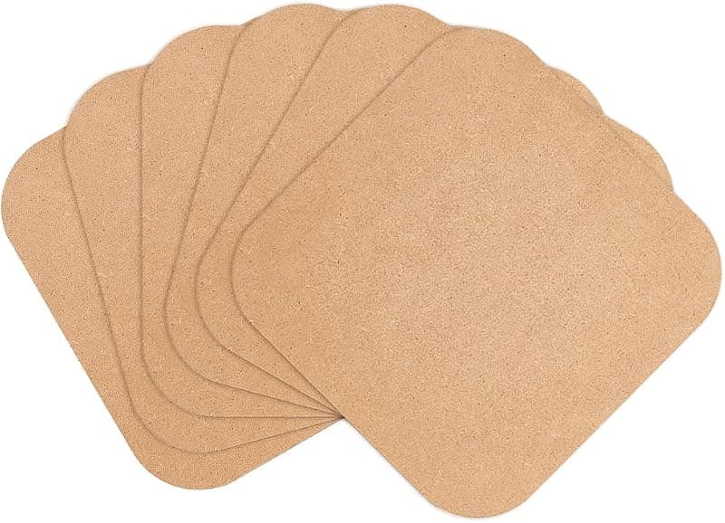 PH PandaHall — Lot de 6 plaques de travail carrées pour argile et poterie