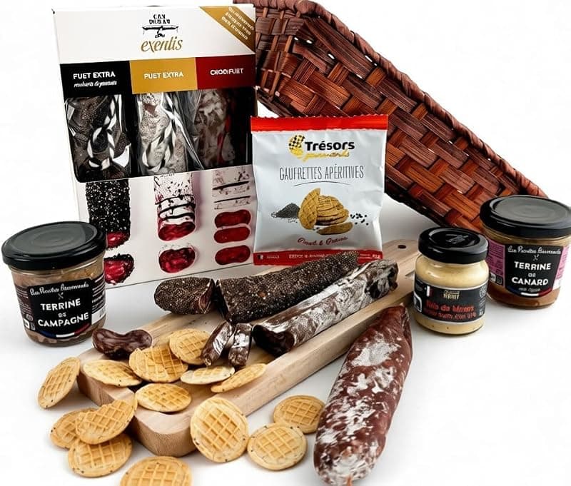 Coffret apéro charcuterie