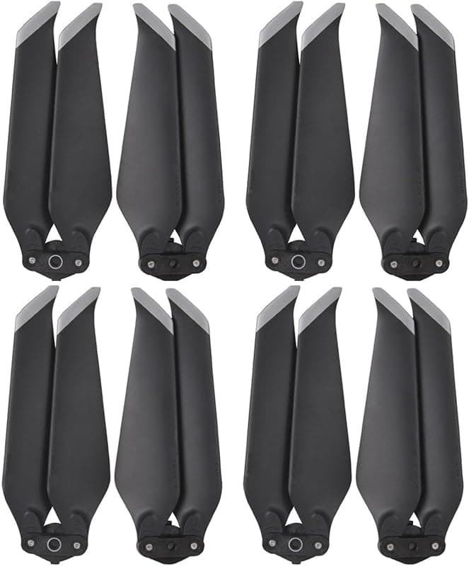 Lot de 4 paires d'hélices de rechange silencieuses — compatibles DJI Mavic 2 Pro / Mavic 2 Zoom