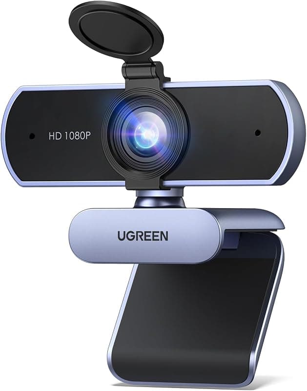 UGREEN — Webcam Full HD 1080p