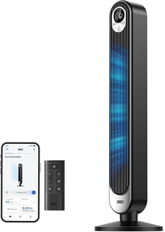 Dreo TurboPoly 707S — Ventilateur colonne connecté