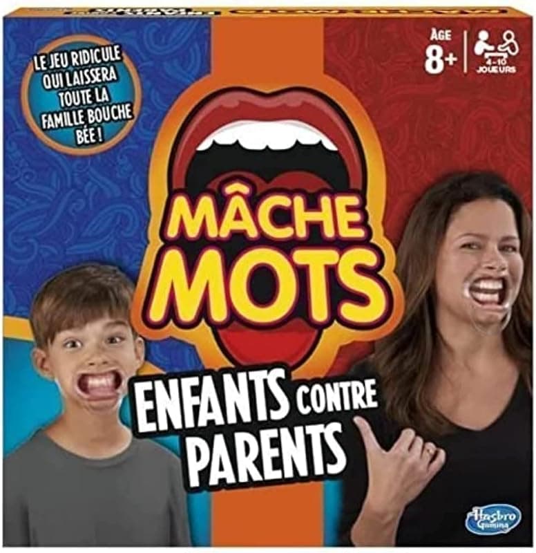 Hasbro — Mâche-Mots Enfants Contre Parents