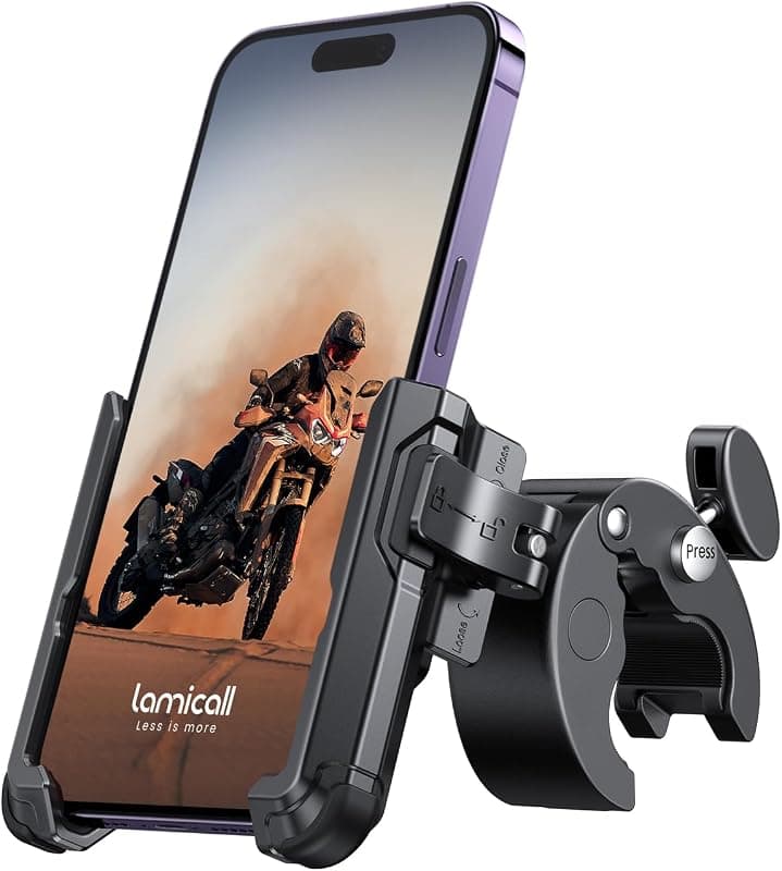 Lamicall — Support Téléphone Vélo à Dégagement Rapide