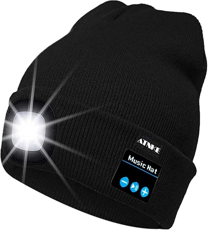 Bonnet LED rechargeable pour courir de nuit