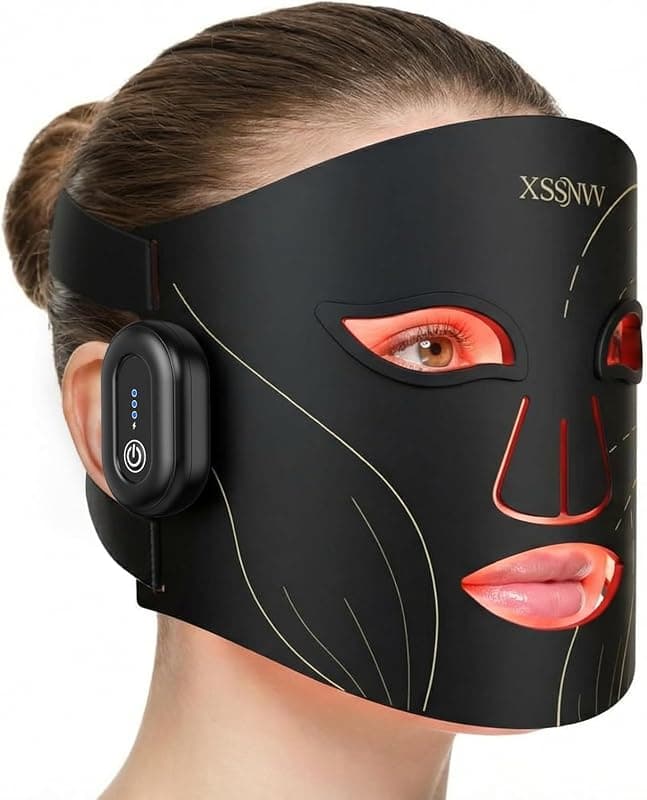 NVV03 — Masque LED Visage Sans Fil