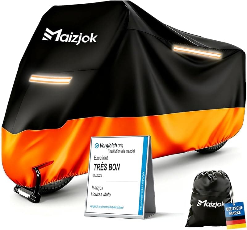 Bâche moto extérieure imperméable 210D