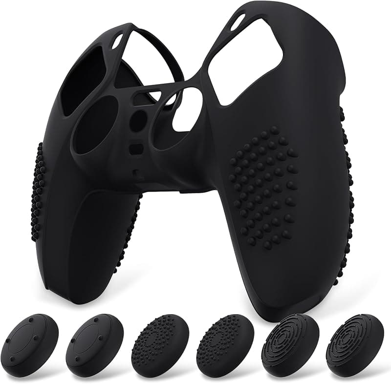 eXtremeRate PlayVital — Coque Silicone Cloutée pour manette PS5