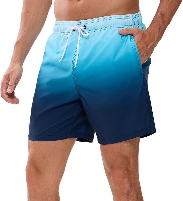 Short de bain homme à séchage rapide