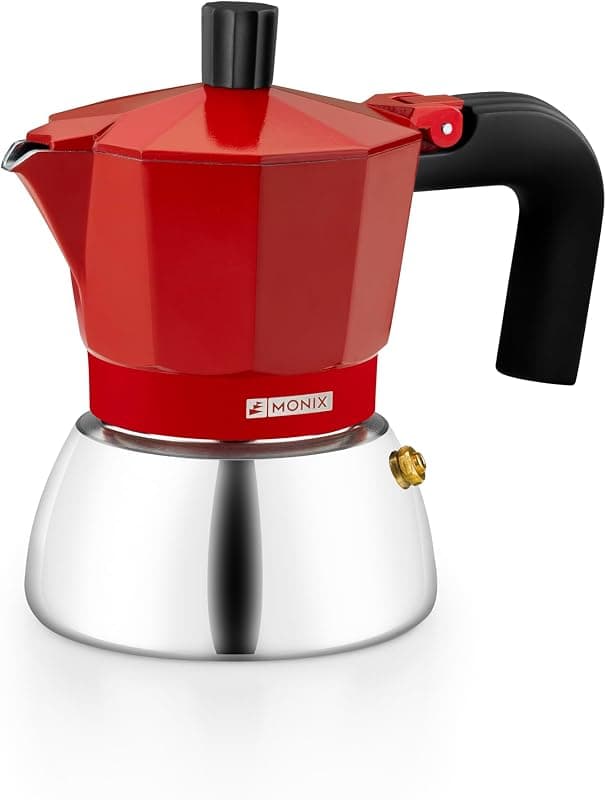 Monix — Cafetière italienne induction inox