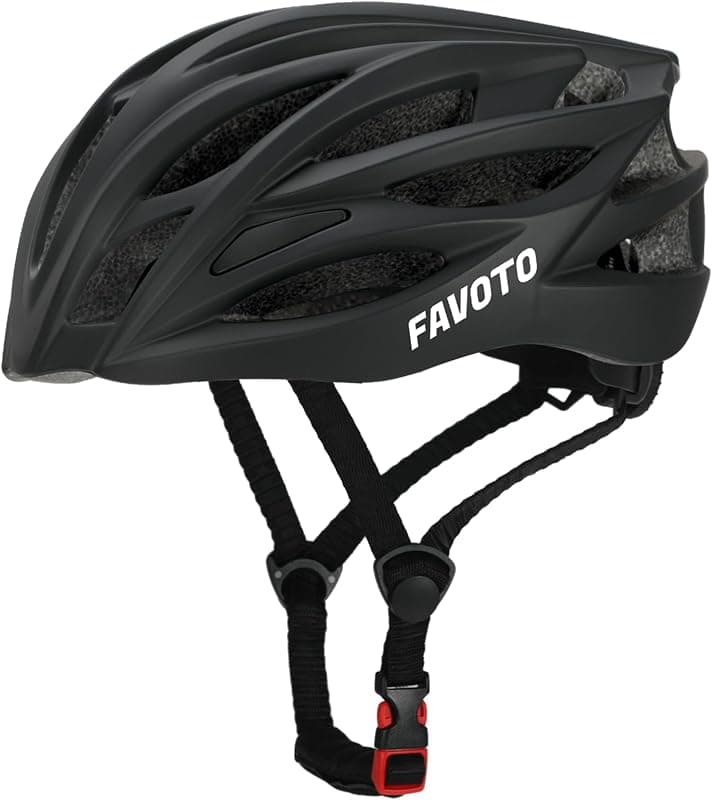 Favoto — Casque de vélo léger réglable certifié CE TUV