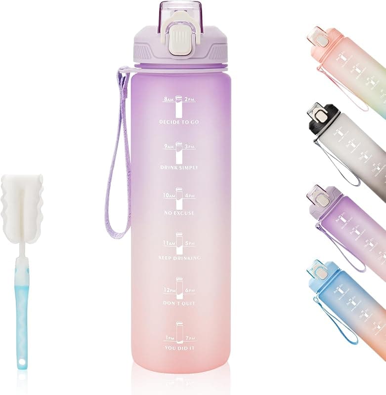 Gourde sport 1L étanche sans BPA