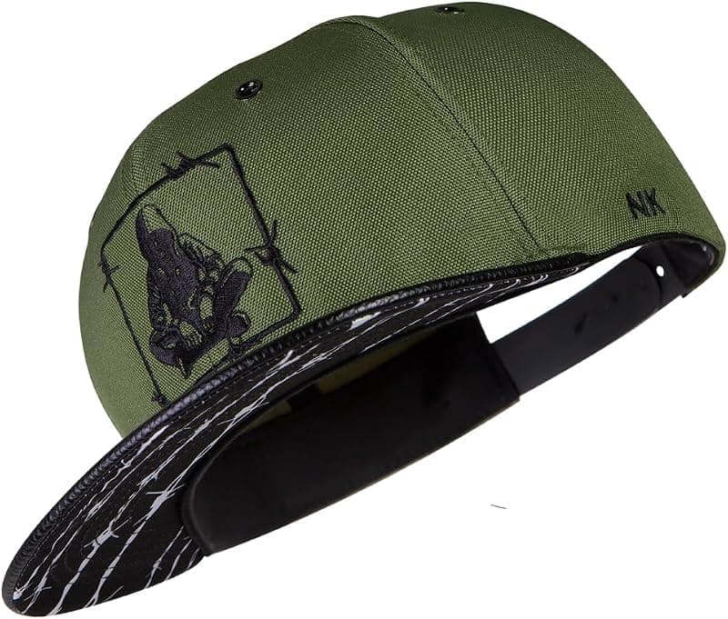 Casquette snapback streetwear à visière droite — Style rétro unisexe