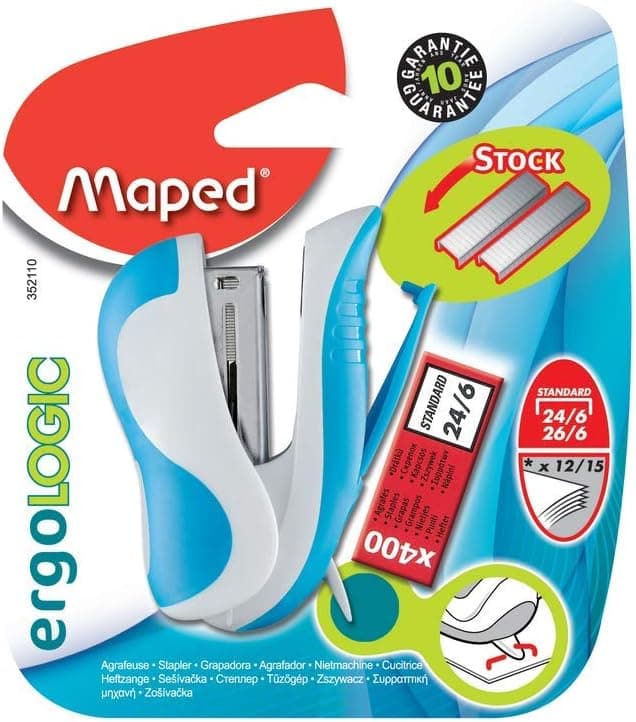 Maped — Mini Agrafeuse Ergonomique Ergologic