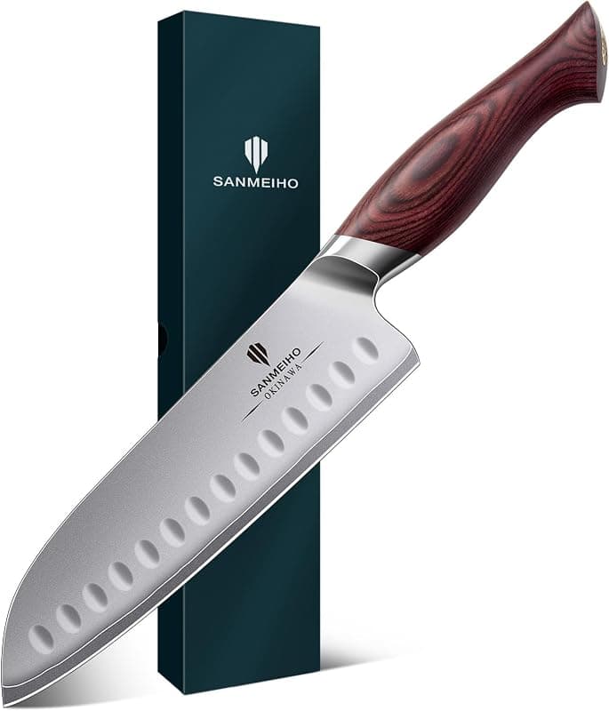 SANMEIHO — Couteau santoku 18 cm