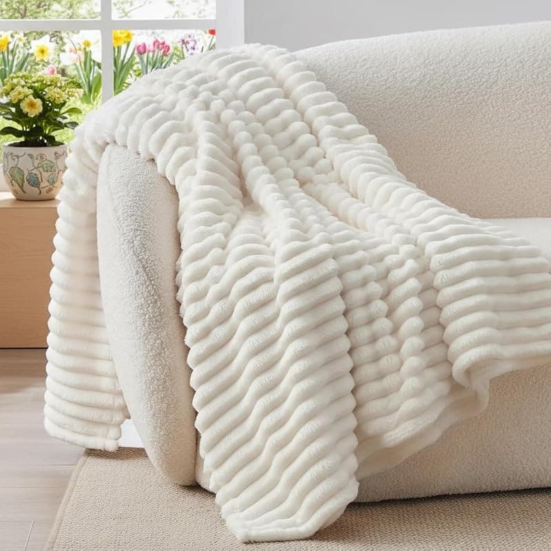 BEDELITE — Plaid polaire moelleux
