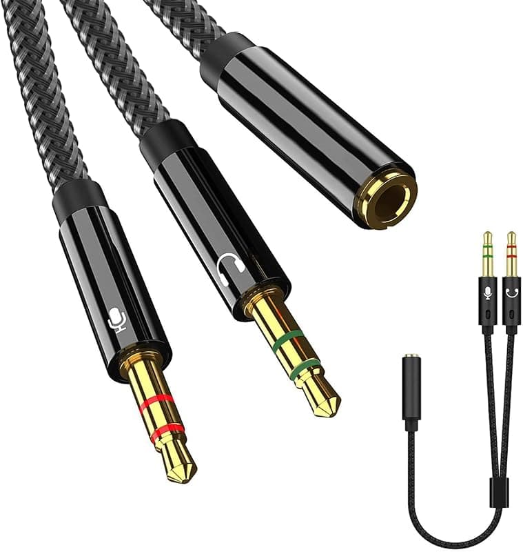 Adaptateur Splitter Jack 3,5 mm — Micro & Casque