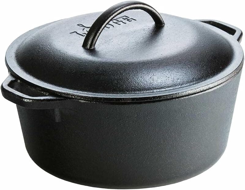 Lodge — Cocotte-combo en fonte brute