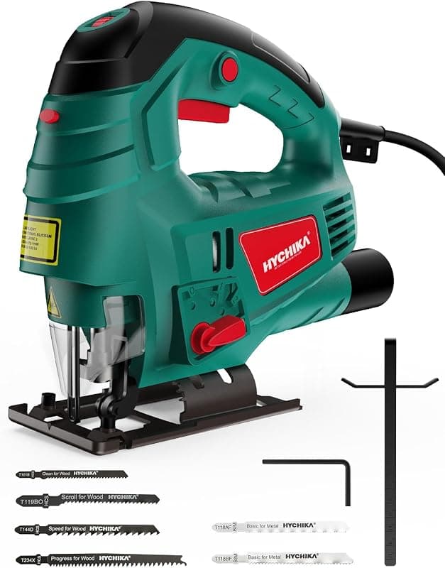 HYCHIKA — Scie sauteuse 800 W 7 vitesses