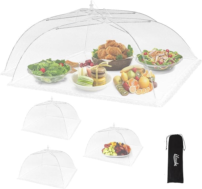 Cloche anti-mouches en maille métal