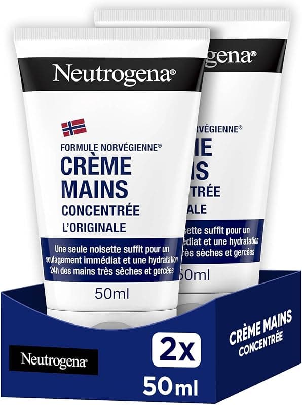 Neutrogena — Crème mains Formule Norvégienne (lot de 2 x 50 mL)