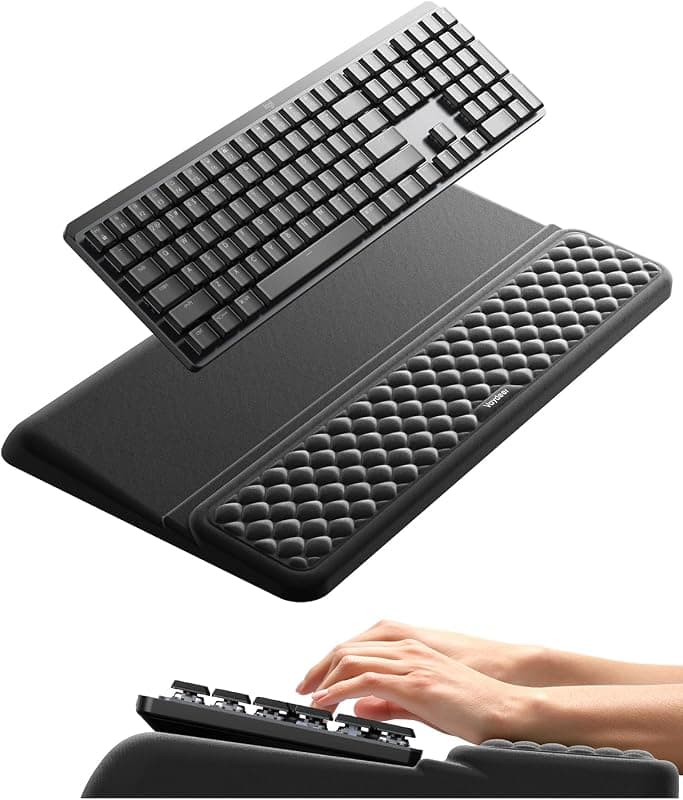 VAYDEER — Repose-Poignets Ergonomique 2-en-1 avec rehausseur de clavier