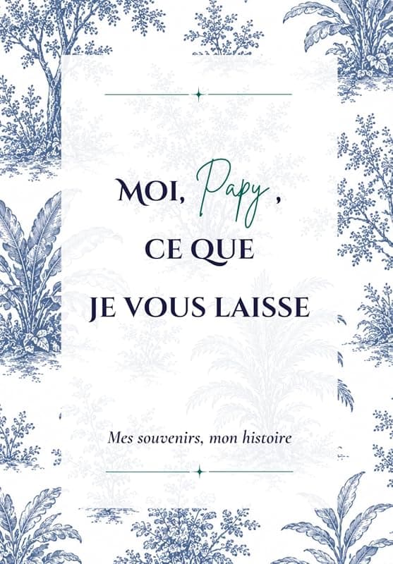 Moi, Papy — Le livre souvenirs à remplir pour ses petits-enfants