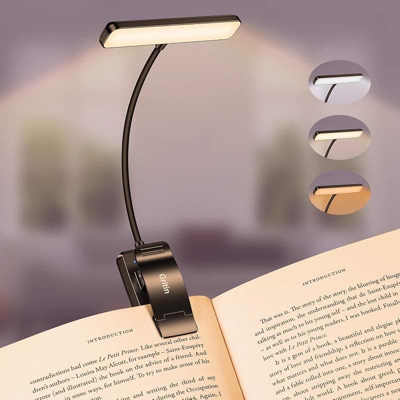 Lampe de lecture rechargeable Gritin