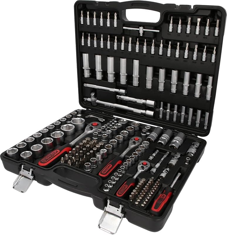 KS Tools — Coffret douilles 179 pièces 1/4-3/8-1/2