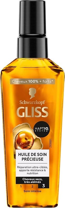 Schwarzkopf GLISS — Huile de Soin Précieuse Cheveux Secs