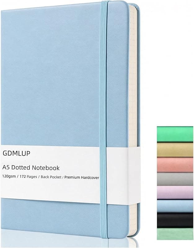 Azuri — Bullet Dotted Journal Cuir Vegan A5