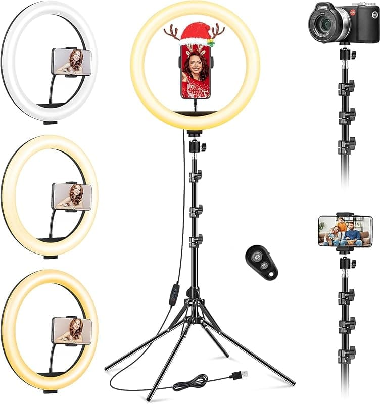 Ring Light 11,5" avec Trépied Extensible