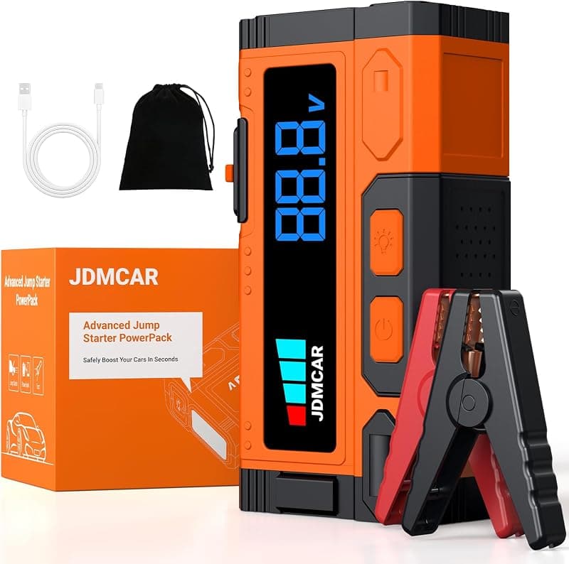 JDMCAR — Booster de batterie 10 000 A démarreur d'urgence