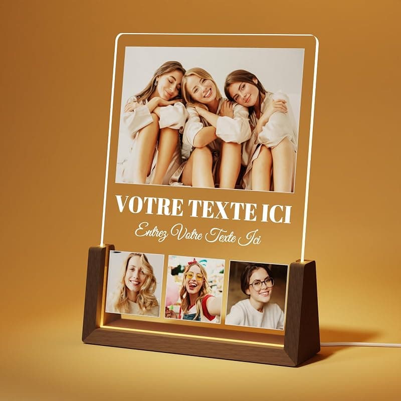 Lampe Personnalisée avec Photo
