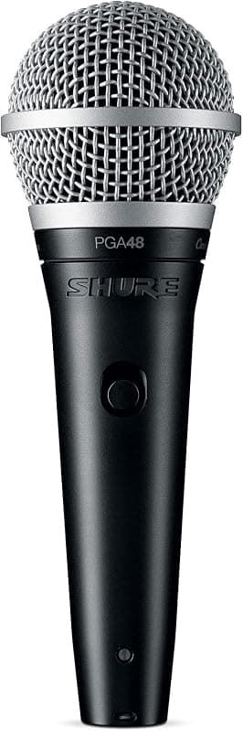 Shure — PGA48 Microphone Dynamique avec câble XLR