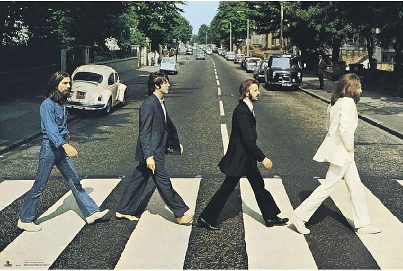 Poster Beatles — Abbey Road