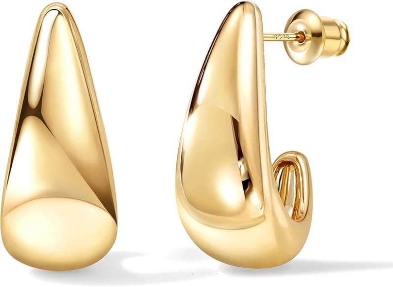 Créoles en or 14 carats