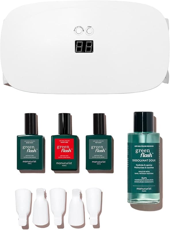 Kit vernis semi-permanent Manucurist Green Flash